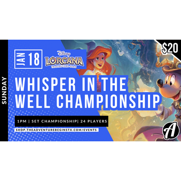 Lorcana Whisper in the well Set Championship