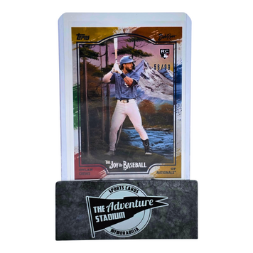 The Adventure Stadium 2025 Topps x Bob Ross Dylan Crews 56/99