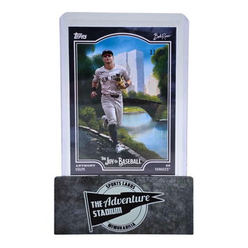 The Adventure Stadium 2025 Topps x Bob Ross Anthony Volpe 32/50