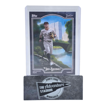 The Adventure Stadium 2025 Topps x Bob Ross Anthony Volpe 13/50