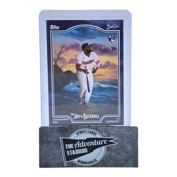 The Adventure Stadium 2025 Topps x Bob Ross Jhonkensy Noel 16/50