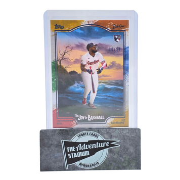 The Adventure Stadium 2025 Topps x Bob Ross Jhonkensy Noel 30/99