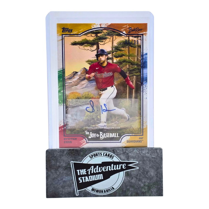 The Adventure Begins | 2025 Topps x Bob Ross Niko Kavadas Auto /35