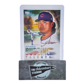 The Adventure Stadium 2025 Topps x Bob Ross Shota Imanaga Budding Talents 18/99