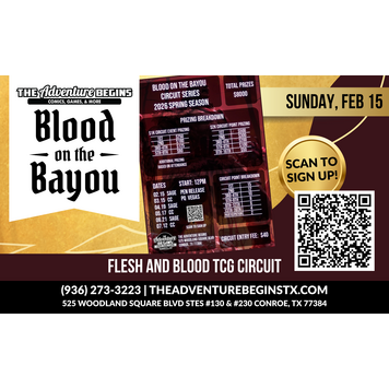 Legend Story Studios LLC TAB Flesh & Blood TCG Blood on the Bayou Circuit 1