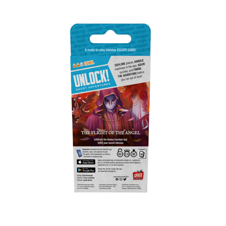Asmodee USA Unlock Short 3 - The Flight of the Angel
