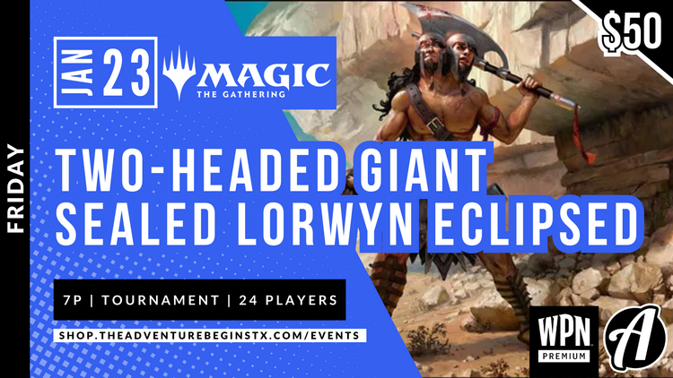 Wizards of the Coast TAB MTG Lorwyn Eclipsed Two-Headed Giant