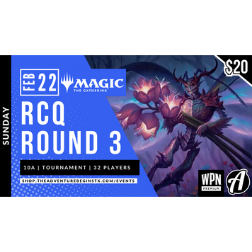 Wizards of the Coast MTG RCQ Round 3