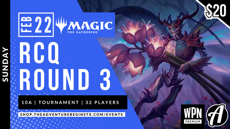 Wizards of the Coast TAB MTG RCQ Round 3
