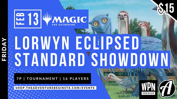 Wizards of the Coast TAB MTG Lorwyn Eclipsed Standard Showdown
