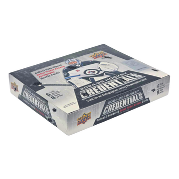 Upper Deck 2024-25 Upper Deck Credentials Hockey Hobby Box