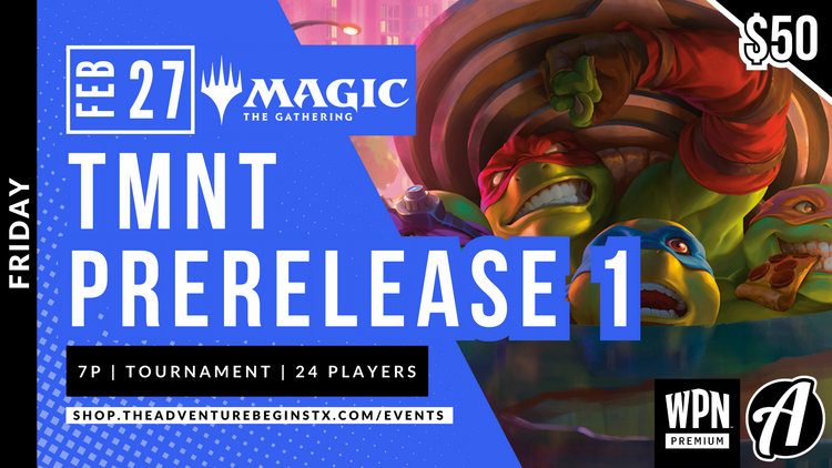 Wizards of the Coast MTG Teenage Mutant Ninja Turtles Prerelease 1