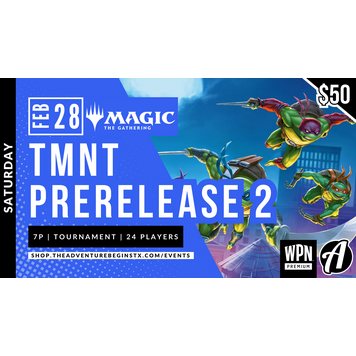 Wizards of the Coast MTG Teenage Mutant Ninja Turtles Prerelease 2
