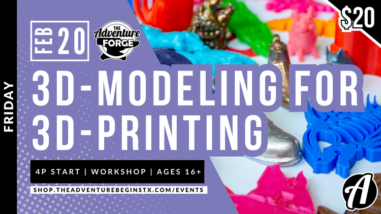 TAB The Adventure Forge 3D-Modeling for 3D-Printing