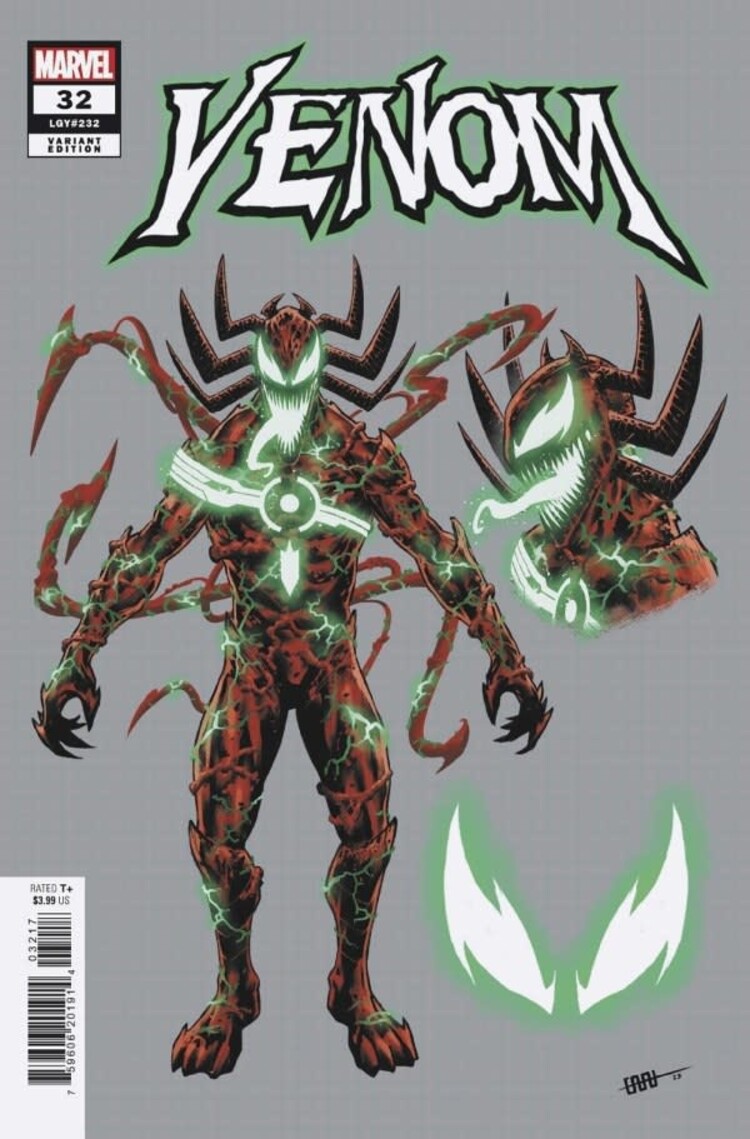 Marvel Comics VENOM #32 (1:10) CAFU DESIGN VARIANT