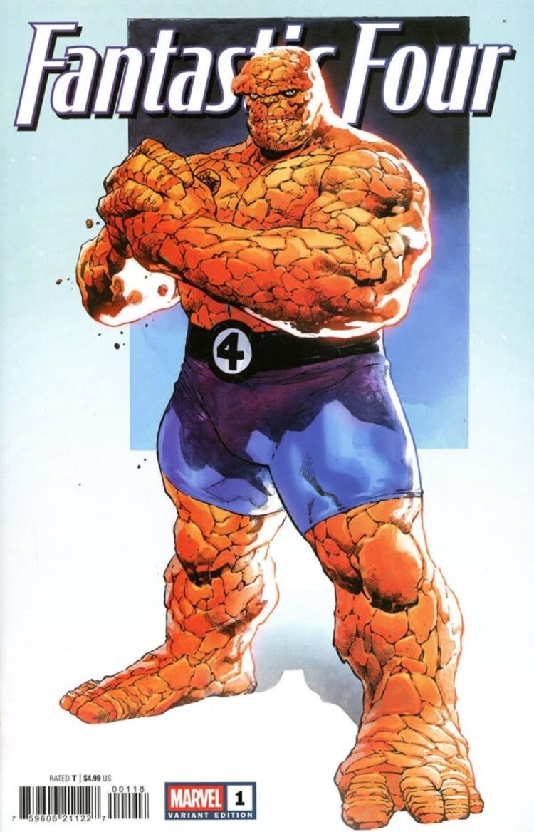 Marvel Comics FANTASTIC FOUR #1 (1:25) JEROME OPENA VARIANT (2025)