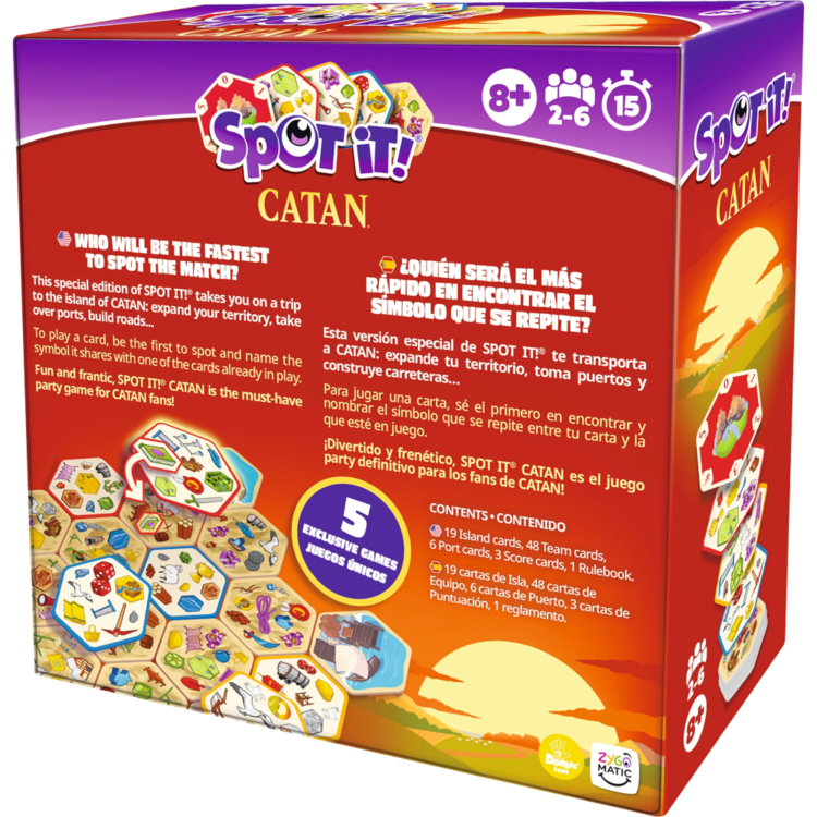 Zygomatic Spot It! Catan