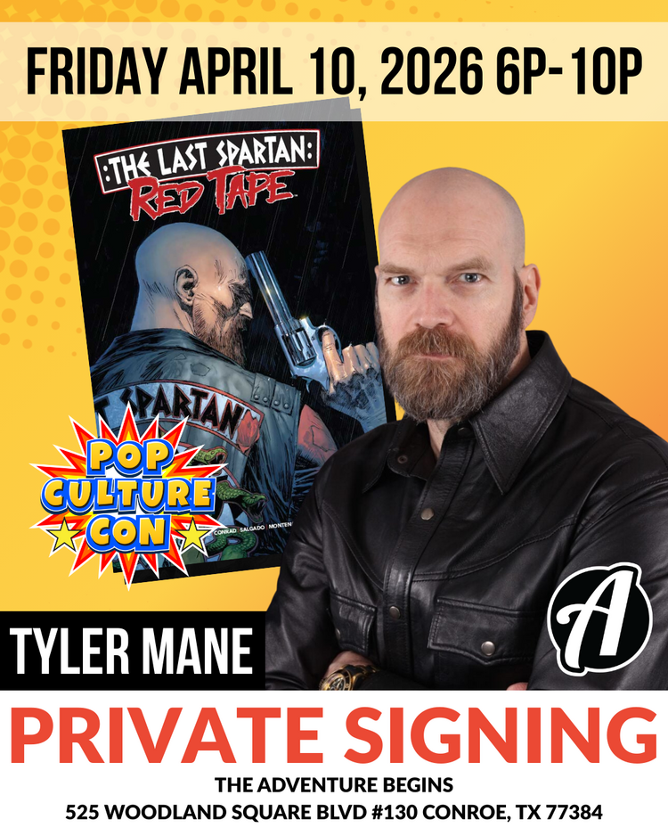 Tyler Mane Private Signing "The Last Spartan: Red Tape" SC - Not Signed