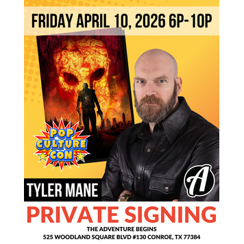 Tyler Mane Private Signing "The Last Spartan: Red Tape" HC - Signed