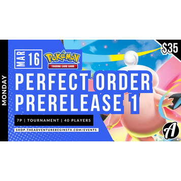 Pokémon Company International Pokemon TCG Perfect Order Prerelease 1