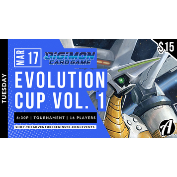 Bandai Digimon TCG Evolution Cup Vol. 1