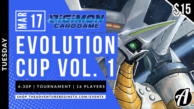 Bandai TAB Digimon TCG Evolution Cup Vol. 1