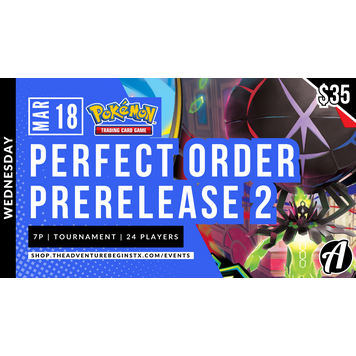 Pokémon Company International Pokemon TCG Perfect Order Prerelease 2