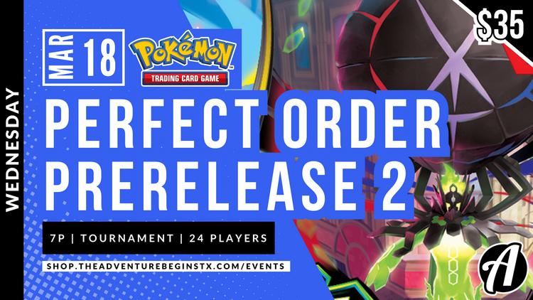 Pokémon Company International TAB Pokemon TCG Perfect Order Prerelease 2