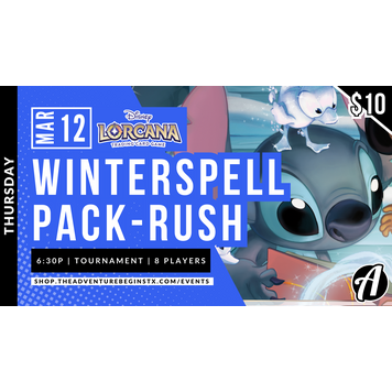 Ravensburger Lorcana TCG Winterspell Pack-Rush