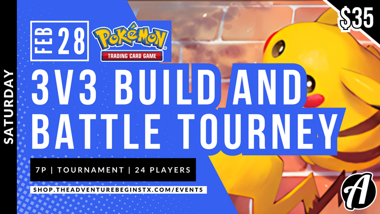 Pokémon Company International TAB Pokemon TCG Pokemon Day Celebration 3v3 Build and Battle | Pokemon 30th Anniversary