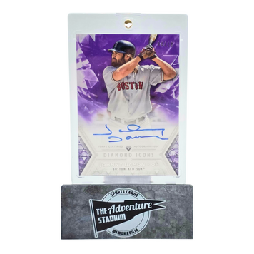The Adventure Stadium 2018 Topps Diamond Icons Johnny Damon Autograph 04/10