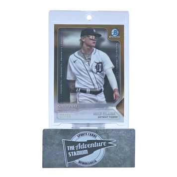 The Adventure Stadium 2025 Topps Bowman Chrome National Max Clark 27/50