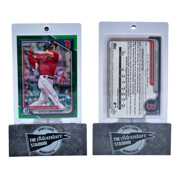 The Adventure Stadium 2024 Bowman Chrome Roman Anthony Green 92/99
