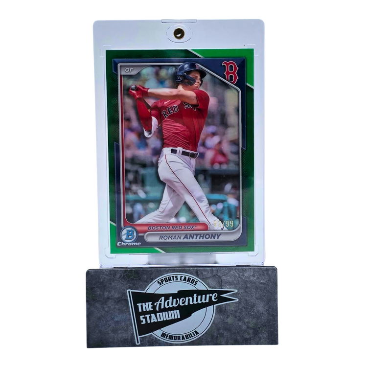 The Adventure Stadium 2024 Bowman Chrome Roman Anthony Green 92/99