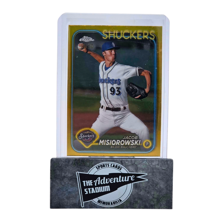 The Adventure Stadium 2024 Topps Pro Debut Jacob Misiorowski 19/50