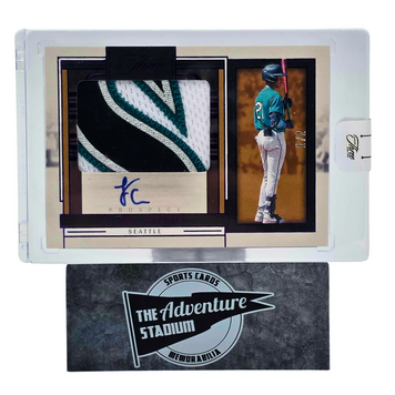 The Adventure Stadium 2024 Panini Three & Two Felnin Celestin Patch Autograph 1/2
