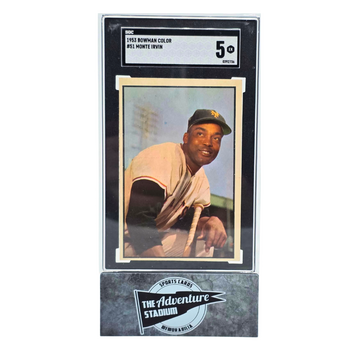 The Adventure Stadium 1953 Bowman Color Monte Irvin SGC 5