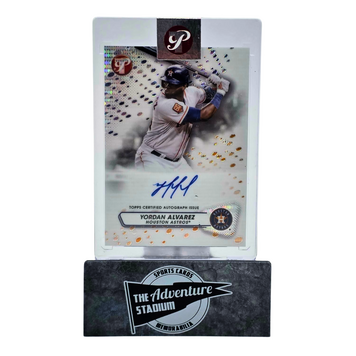 The Adventure Stadium 2023 Topps Pristine Yordan Alvarez Autograph 59/99