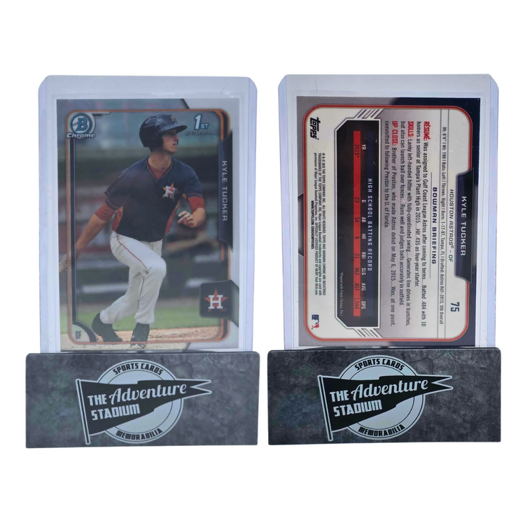 The Adventure Stadium 2025 Bowman Chrome Kyle Tucker Bowman 1st Refractor