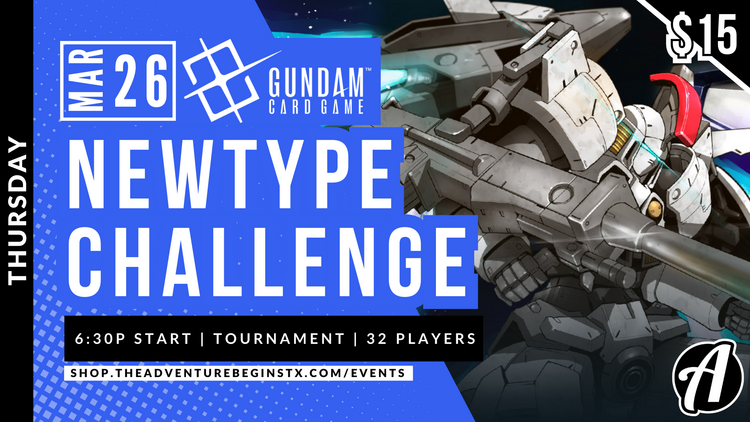 Bandai Gundam TCG NewType Challenge