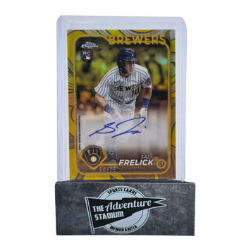 The Adventure Stadium 2024 Topps Gilded Sal Frelick Autograph 60/75