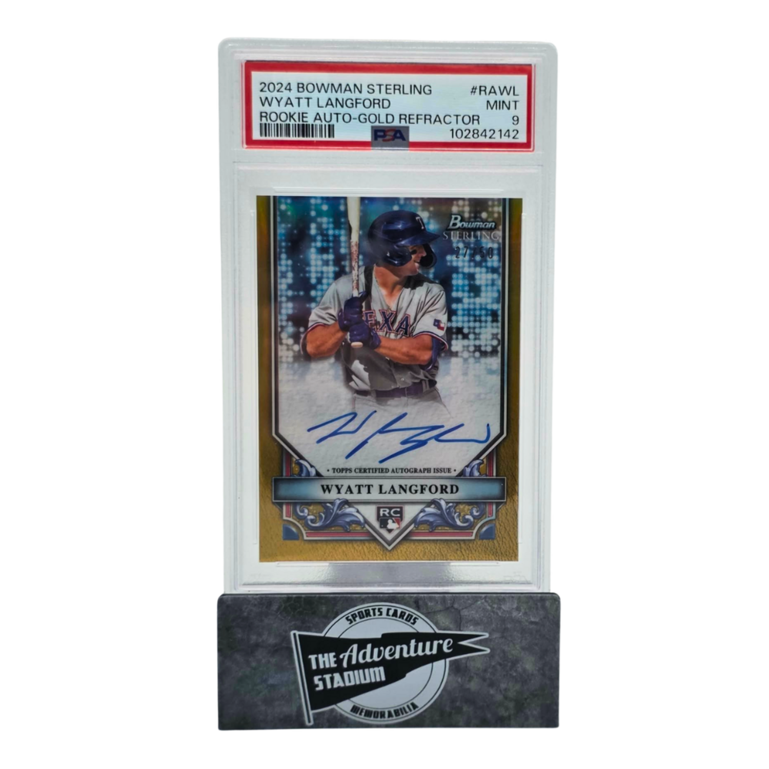 The Adventure Begins | 2024 Bowman Sterling W. Langford Auto /50