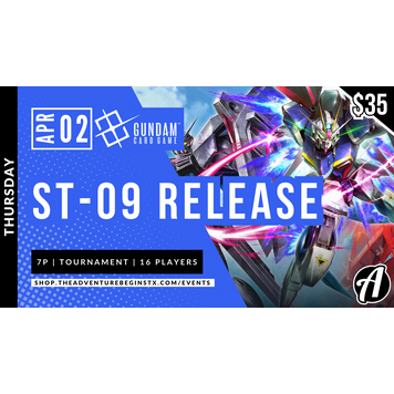 Bandai Gundam TCG ST-09 Release Event