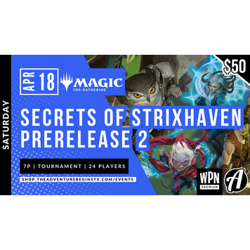 Wizards of the Coast MTG Secrets of Strixhaven Prerelease 2