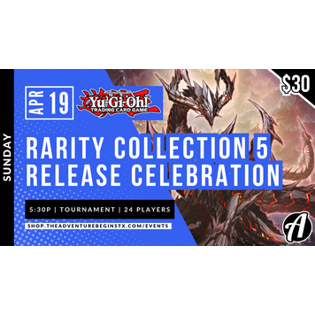Konami Yu-Gi-Oh! TCG Rarity Collection 5 Release Celebration