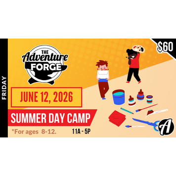 The Adventure Begins DAY CAMP FRI - PAINTING CAMP 06/12/26