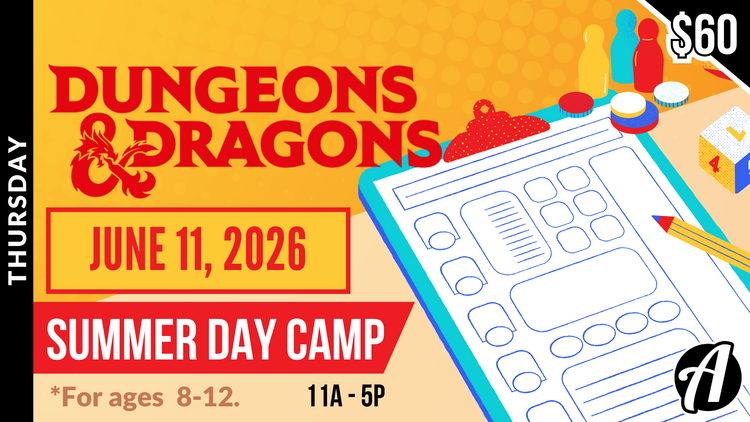 The Adventure Begins TAB D&D Day Camp 06/11/26