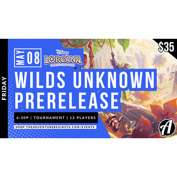 Ravensburger TAB Lorcana TCG  Wilds Unknown Pre-Release