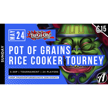 Konami Yu-Gi-Oh! TCG Pot of Grains - Rice Cooker Tournament