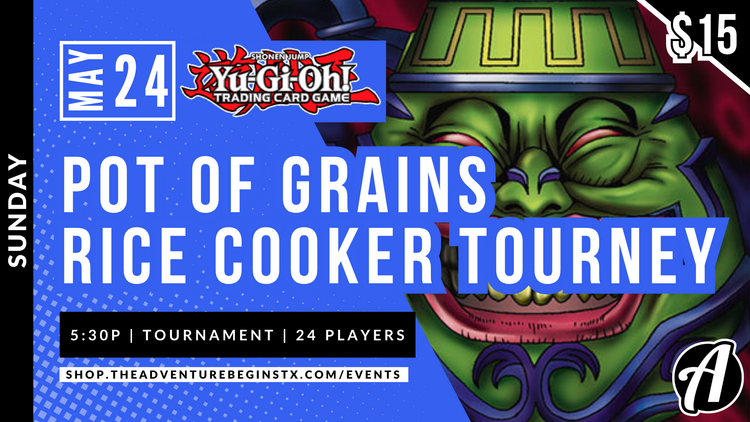 Konami TAB Yu-Gi-Oh! TCG Pot of Grains - Rice Cooker Tournament